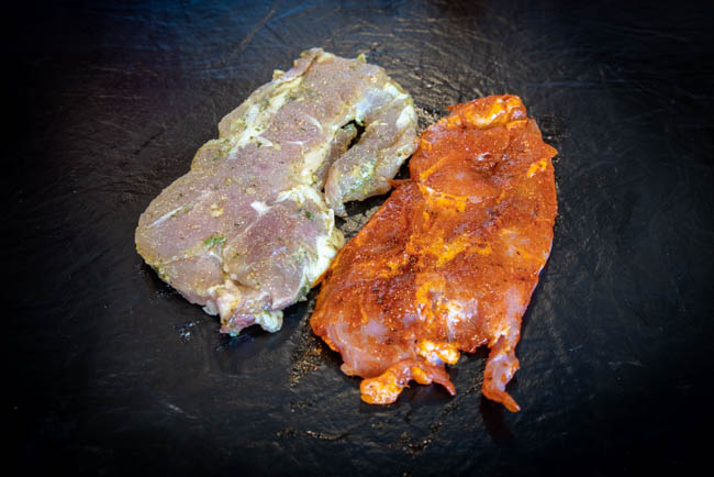 Grillpaket mit verschiedenen Fleischsorten